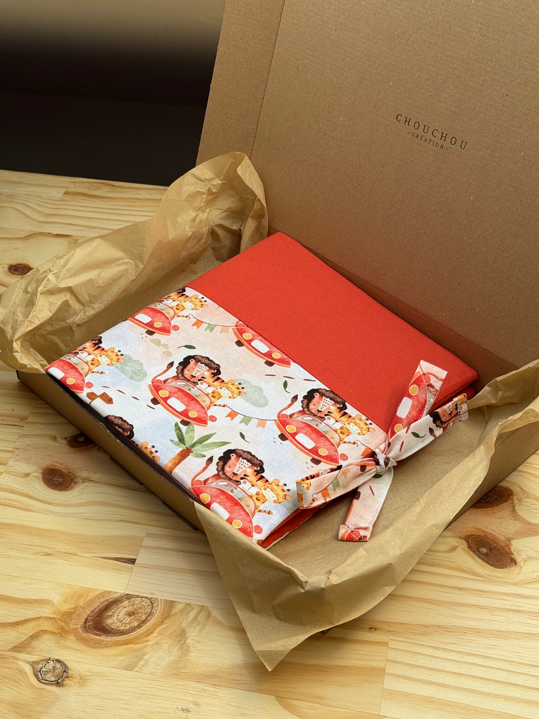 Coffret naissance Album photo + Carnet de santé Aventure ☀️