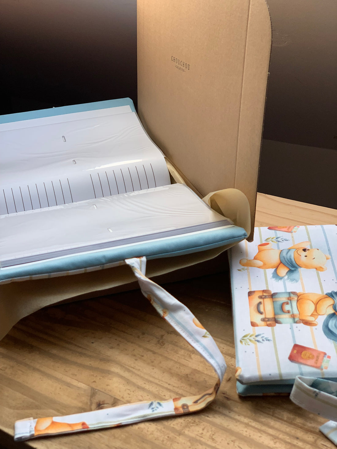 Album photo Ourson Voyageur 🧳🩵