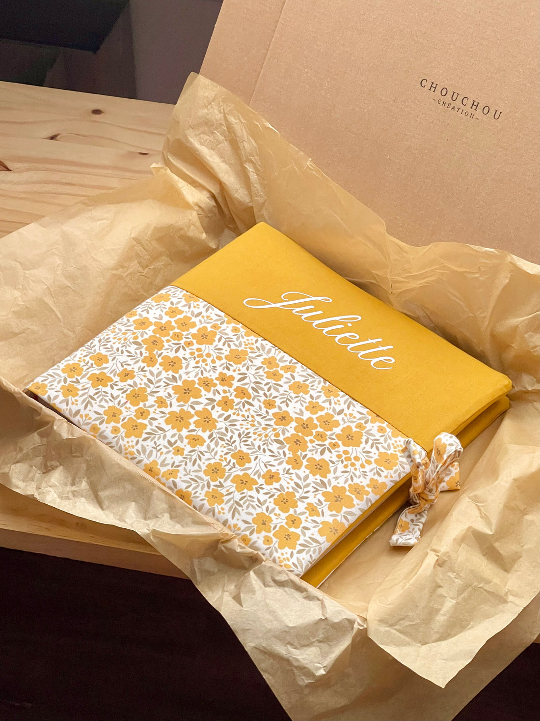 Grand Coffret naissance « Pétales Dorés»🌼