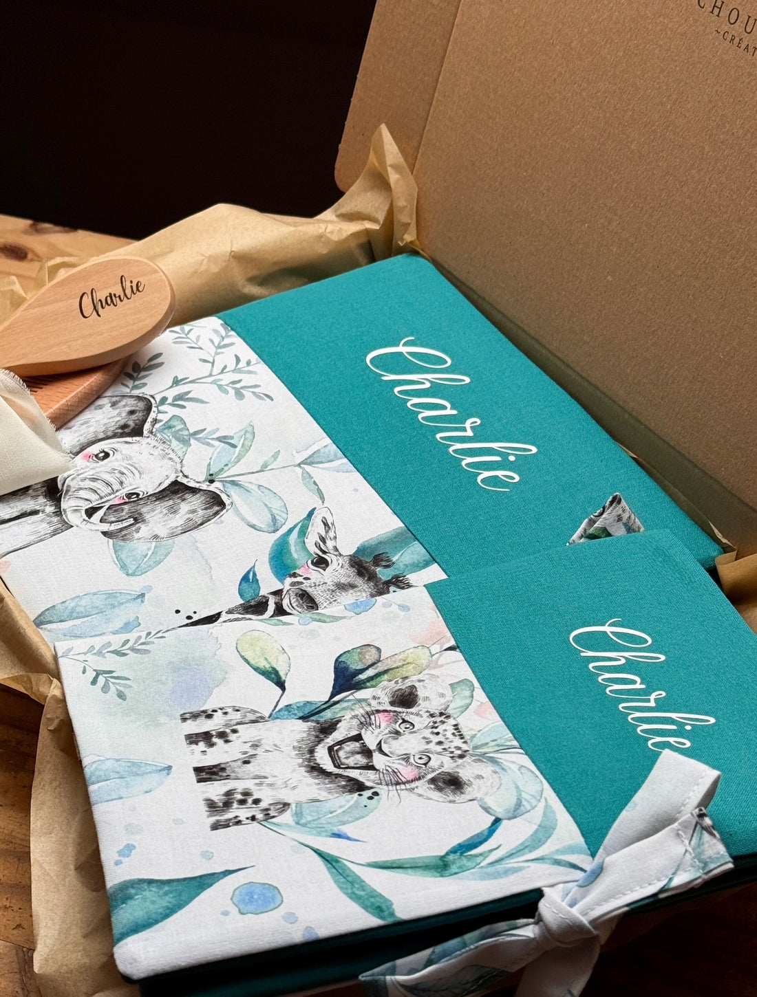 Grand Coffret naissance - Safari  💙
