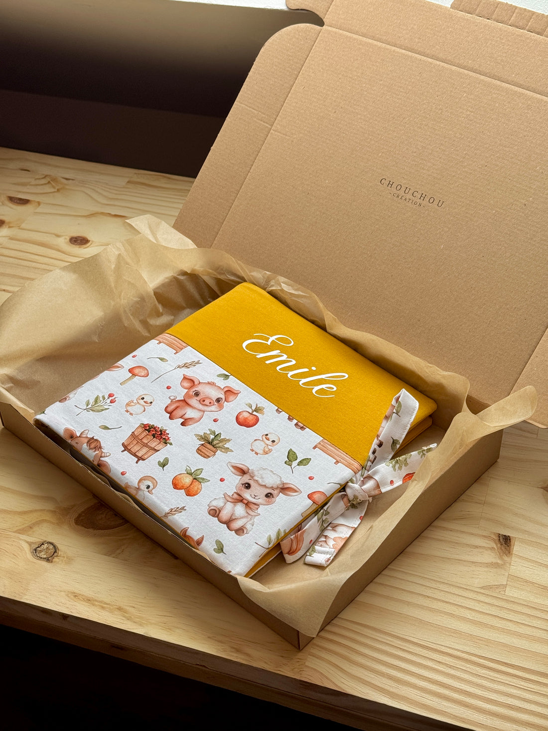 Album photo Animaux de la Ferme - Jaune 🐷