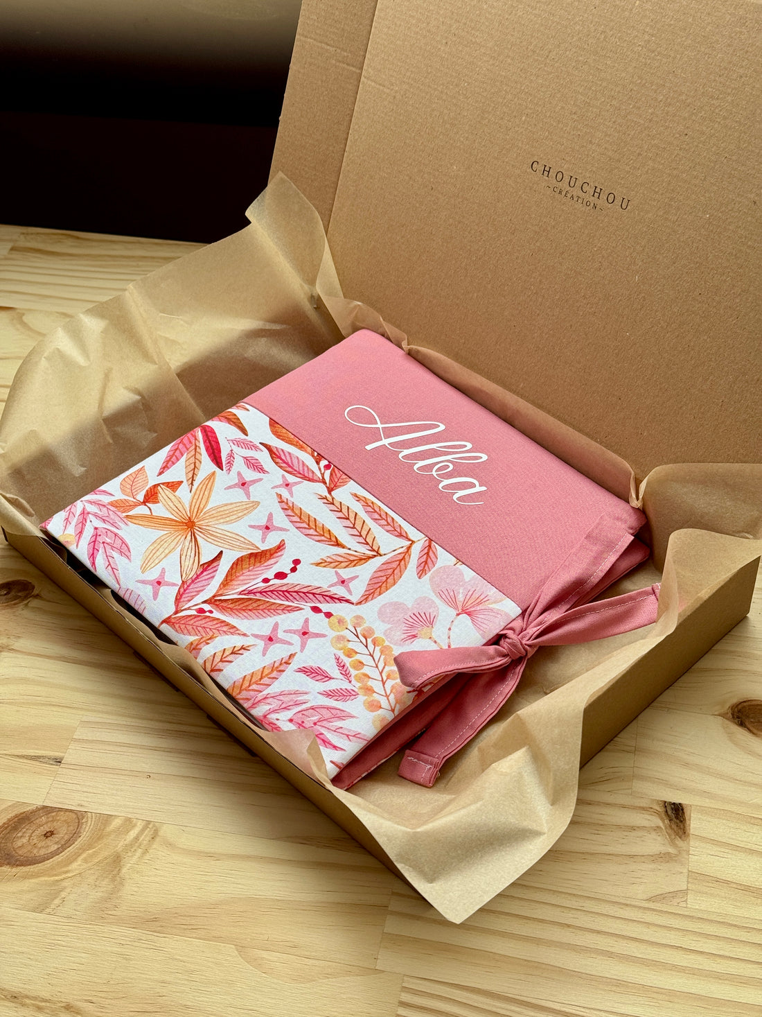 Album photo Éclat fleuri - Rose 🌸